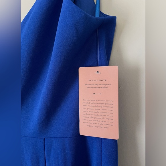 NWT!!! BHLDN Stella Sleeveless V-Neck Stretch Crepe Maxi Dress - Picture 5 of 6